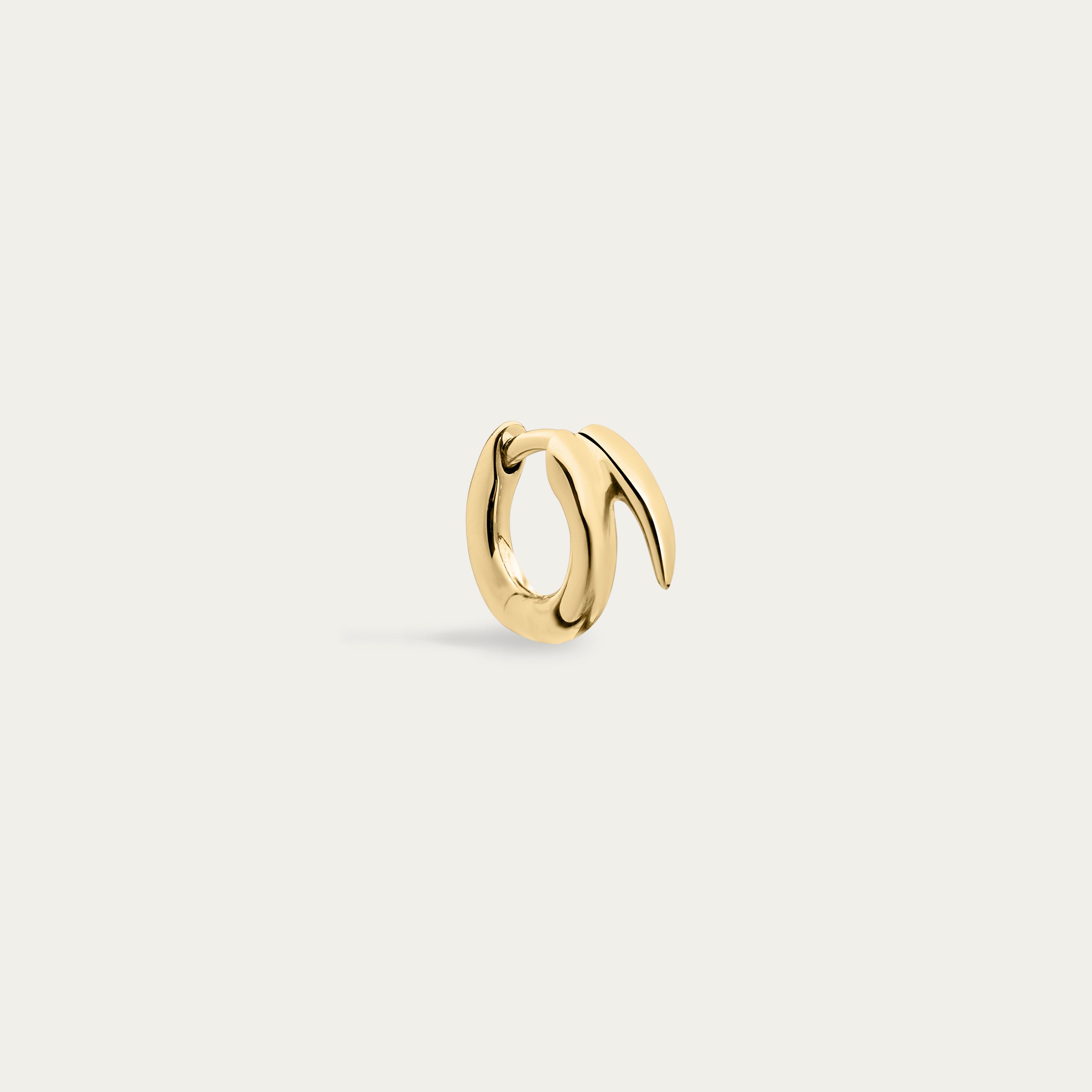 Shaun Leane Iconic Silhouettes Quill Mini Hoop Earrings - Yellow Gold Vermeil