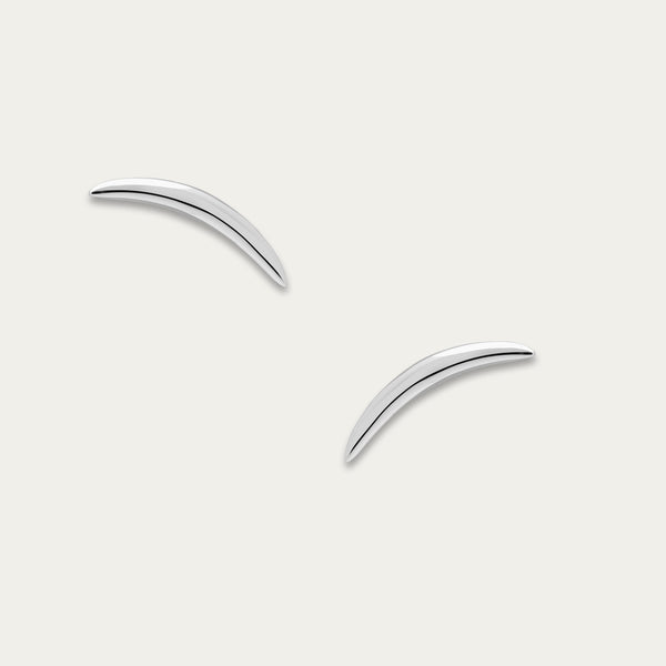 shaun leane Iconic Silhouettes Quill Stud Earrings - Silver