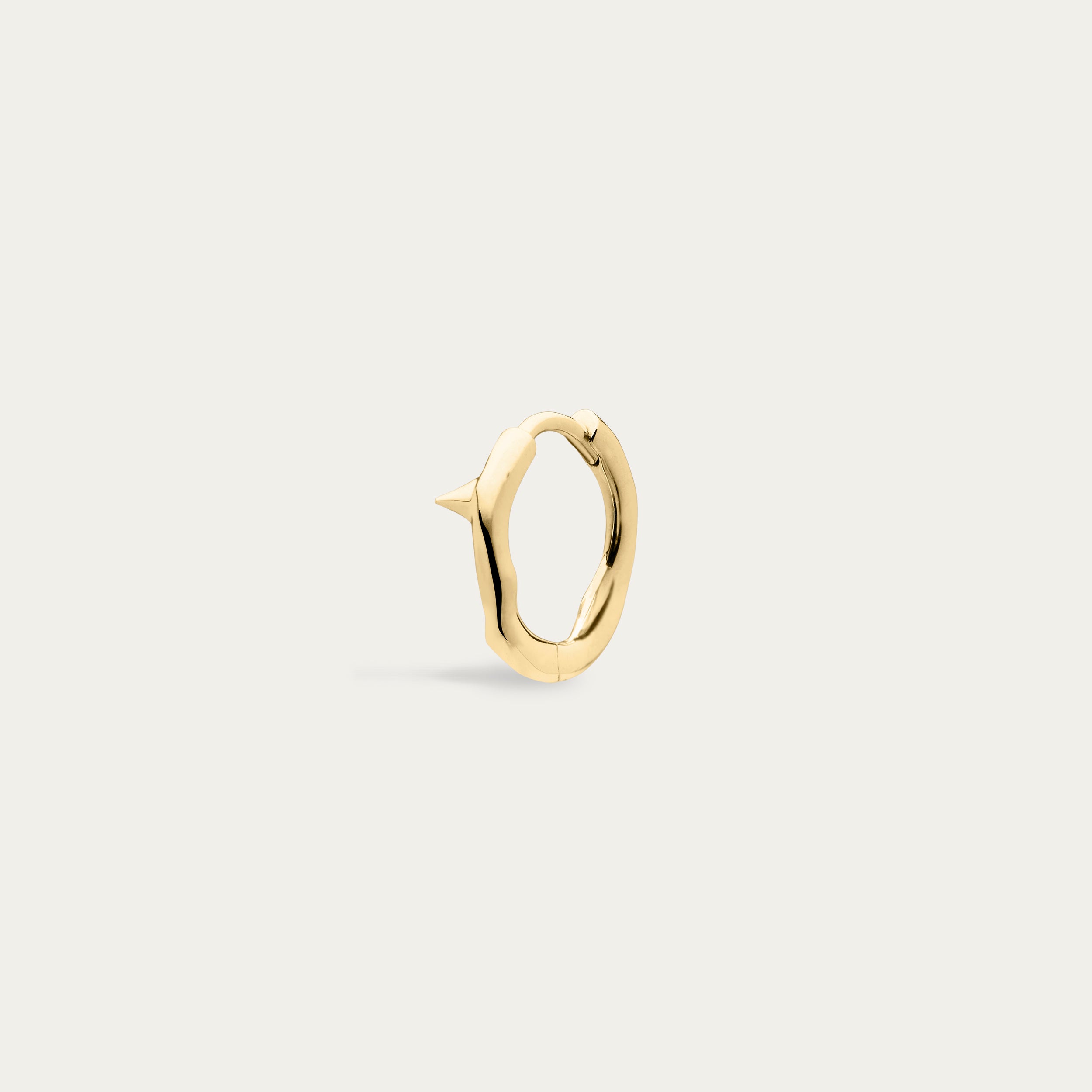 Shaun Leane Iconic Silhouettes Rose Thorn Mini Hoop Earrings - Yellow Gold Vermeil