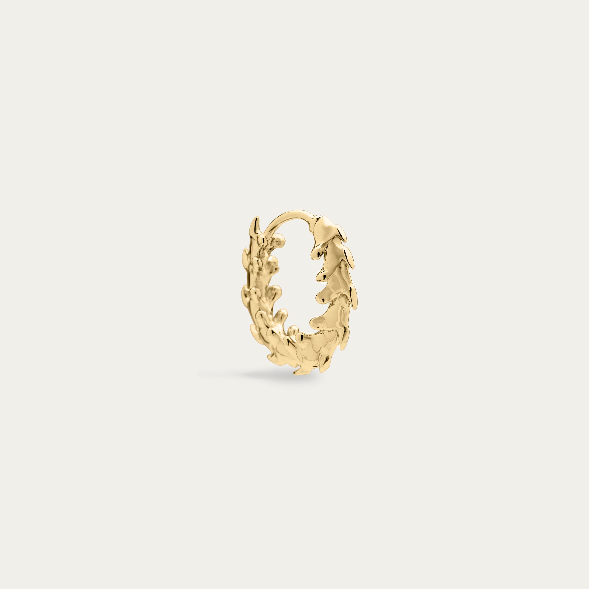 Shaun Leane Iconic Silhouettes Serpent's Trace Mini Hoop Earrings - Yellow Gold Vermeil