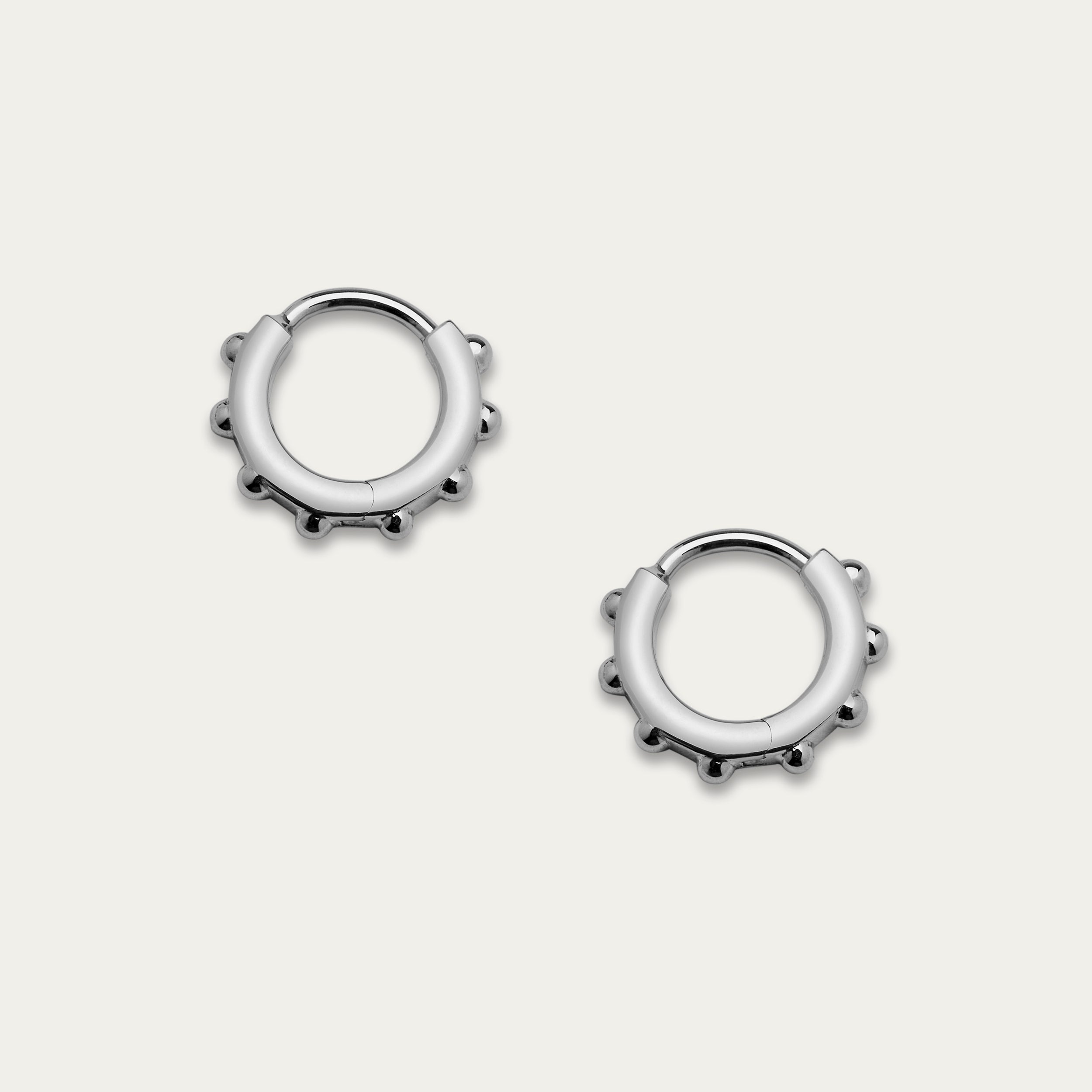 Shaun Leane Iconic Silhouettes Spur Mini Hoop Earrings - Silver