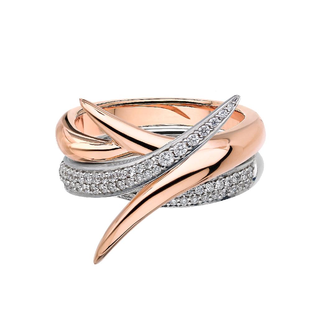 Shaun Leane Interlocking Embrace Ring - 18ct Rose Gold