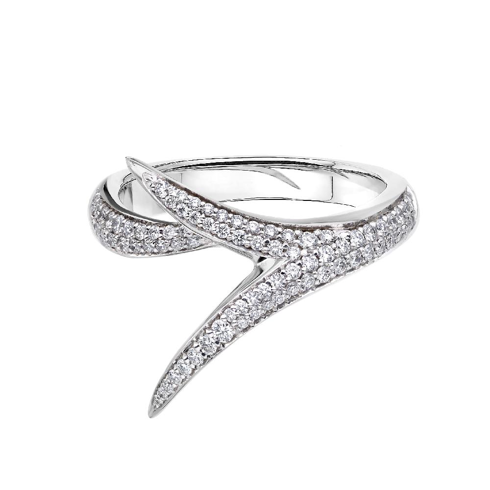 Shaun Leane Interlocking Embrace Ring - 18ct White Gold & Diamond