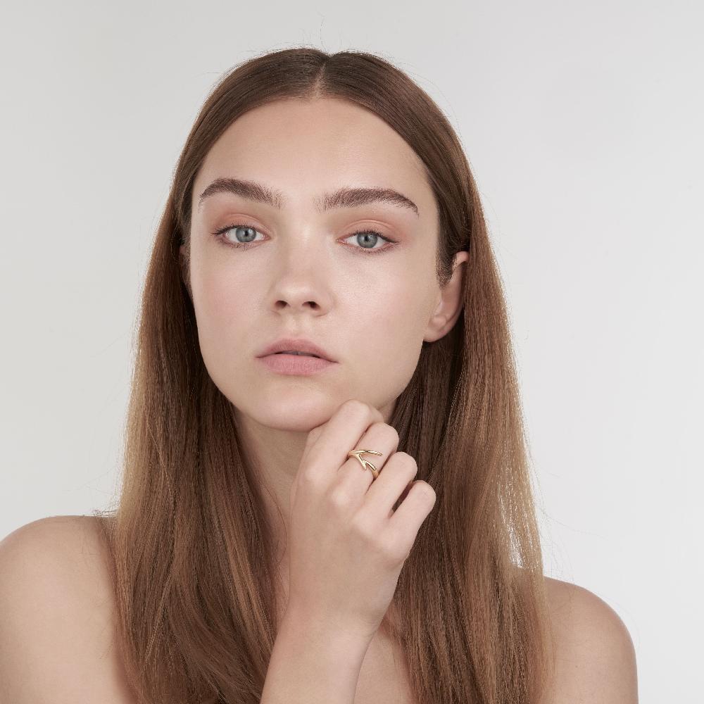 Shaun Leane Interlocking Embrace Ring - 18ct Yellow Gold