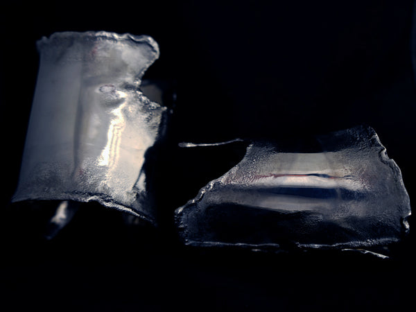 shaun leane Neptune Distressed Cuffs - Silver Black Rhodium