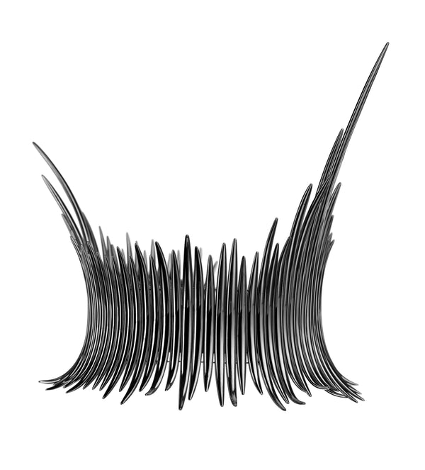 shaun leane Quill Statement Choker - Silver Black Rhodium