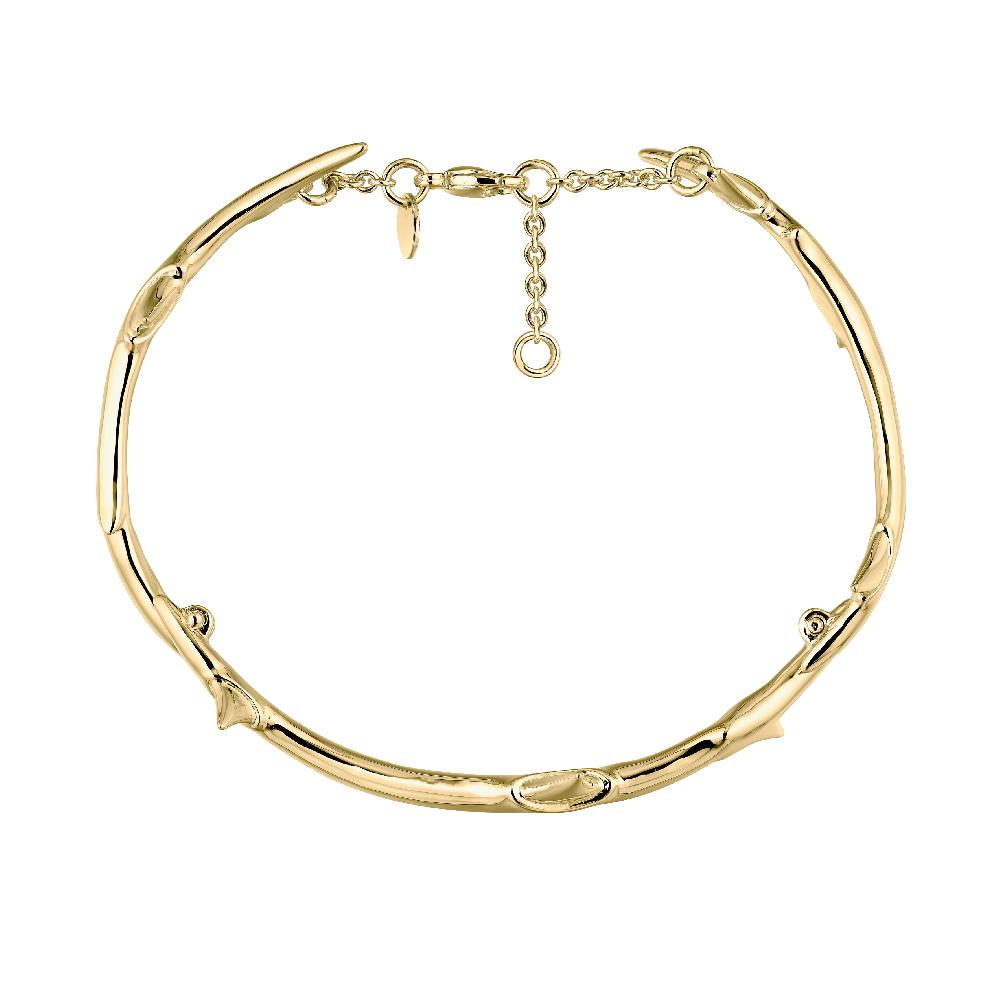 Shaun Leane Rose Thorn Linked Bracelet - Yellow Gold Vermeil