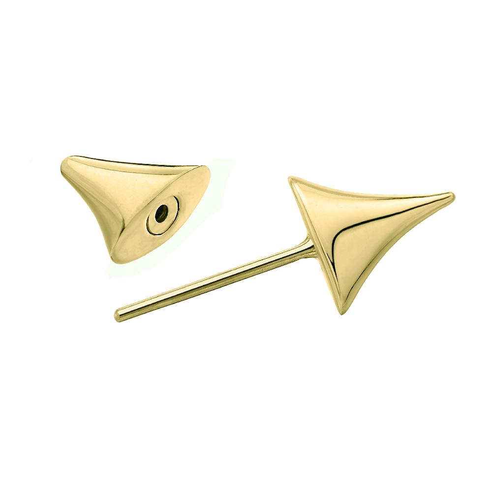 Shaun Leane Rose Thorn Single Bar Earring - Yellow Gold Vermeil