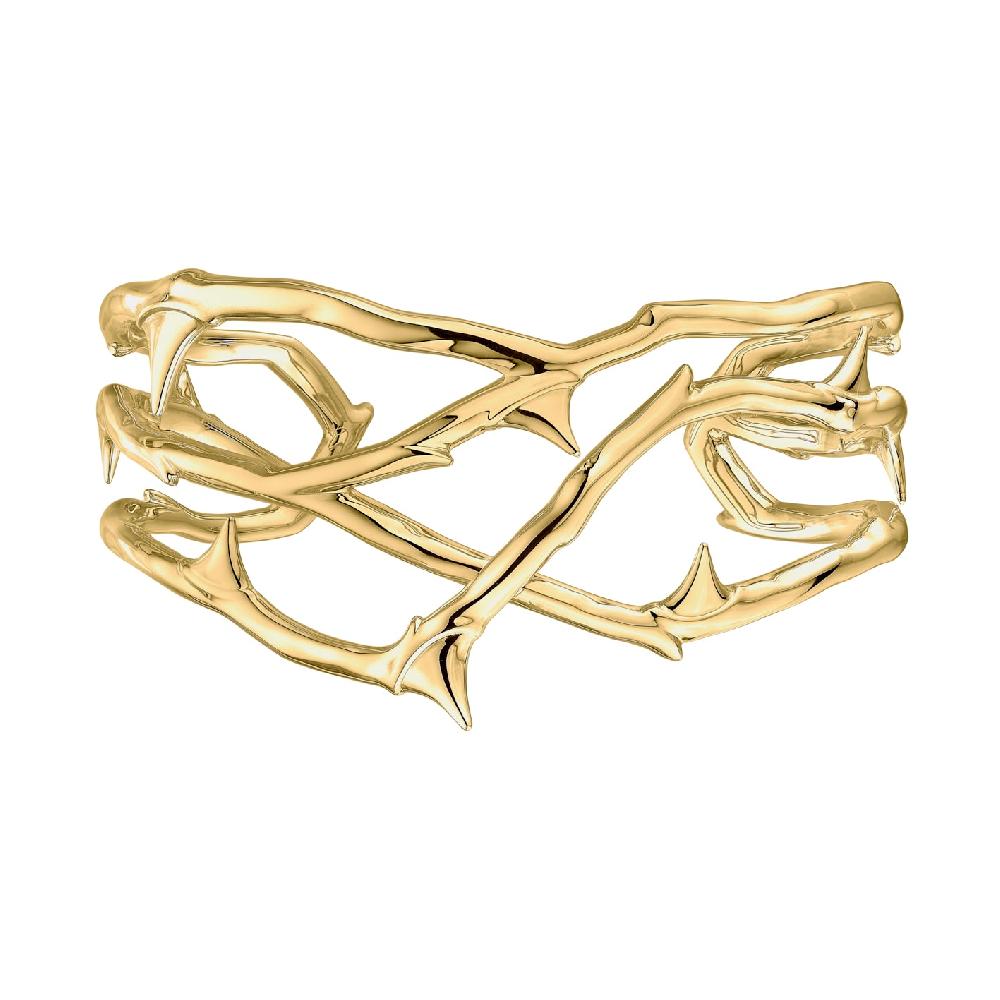 Shaun Leane Rose Thorn Small Cuff - Yellow Gold Vermeil