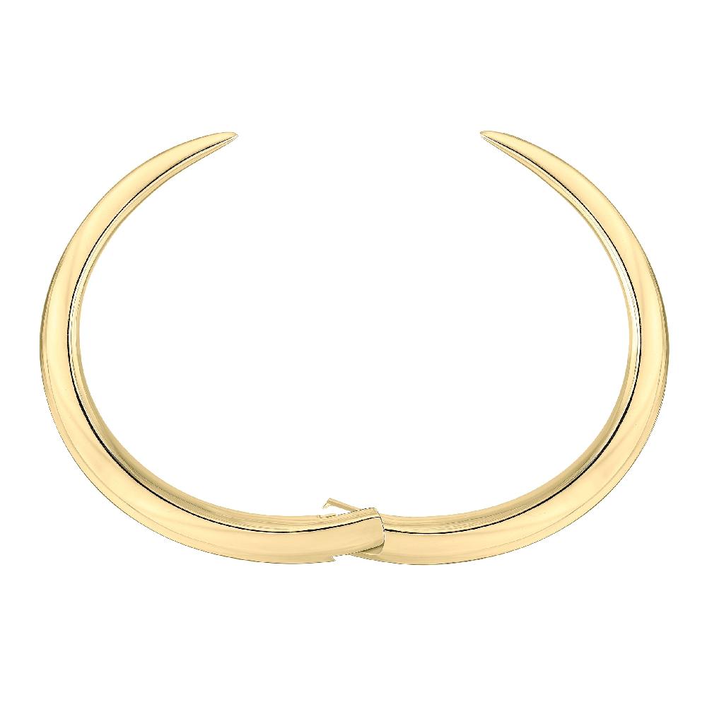 Shaun Leane Sabre Deco Cuff Bangle - Yellow Gold Vermeil