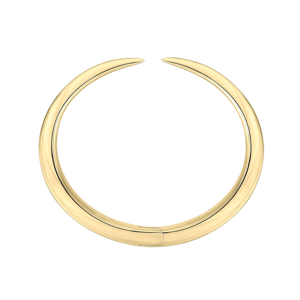 shaun leane Sabre Deco Cuff Bangle - Yellow Gold Vermeil