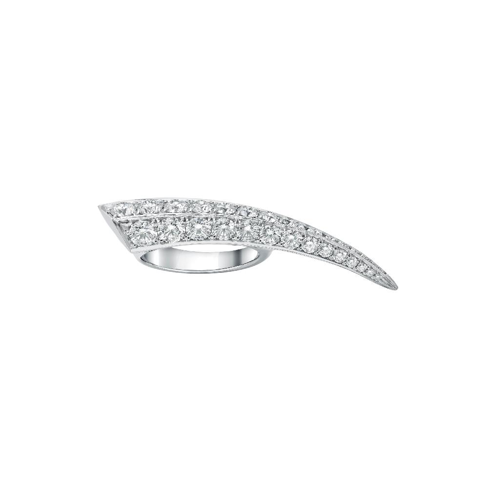 Shaun Leane Sabre Fine Classic Ring - 18ct White Gold & Diamond