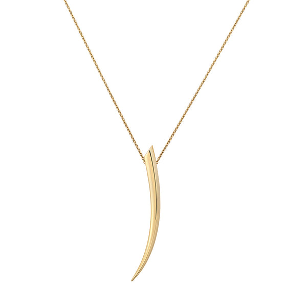 shaun leane Sabre Fine Large Necklace - 18ct Yellow Gold