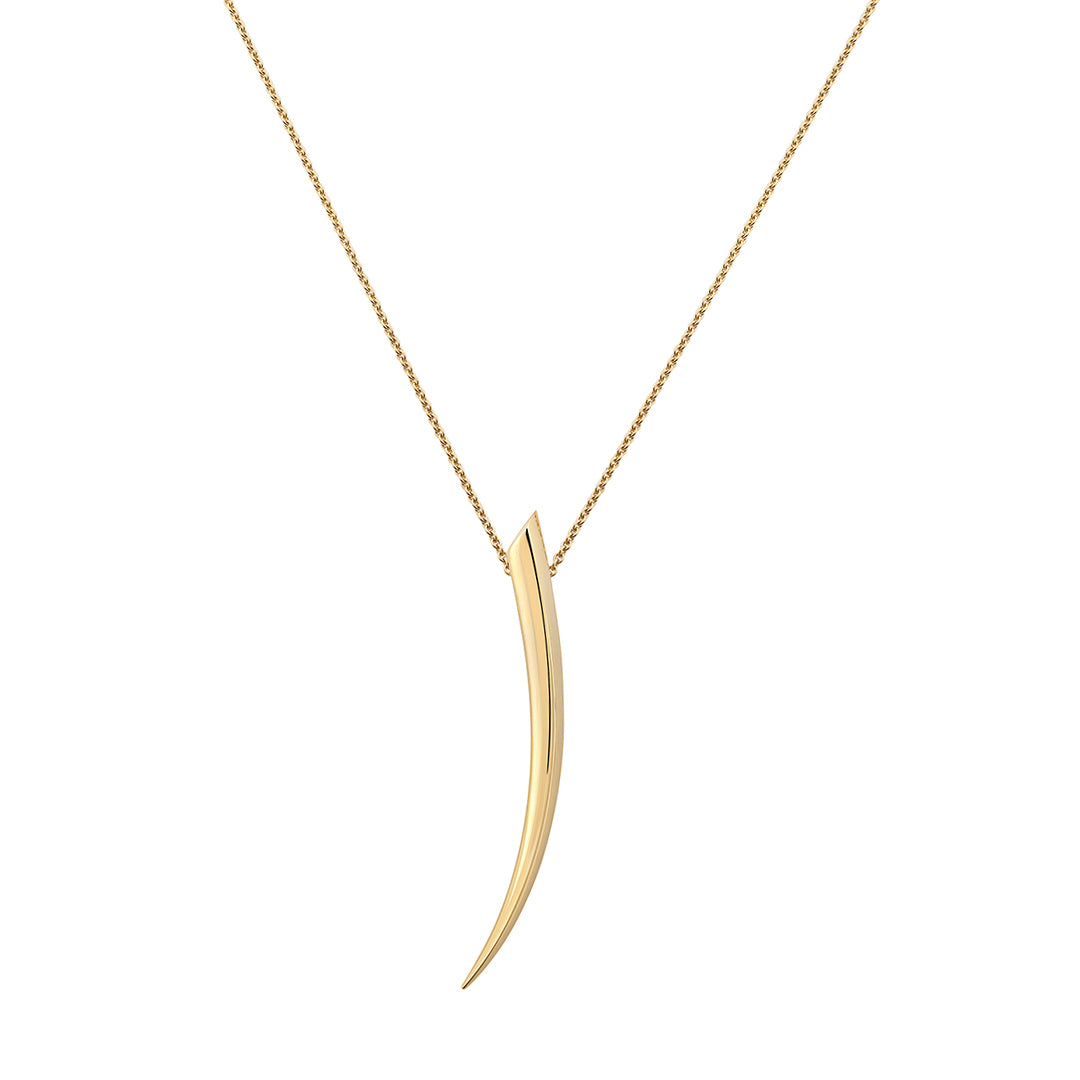 Shaun Leane Sabre Fine Medium Necklace - 18ct Yellow Gold