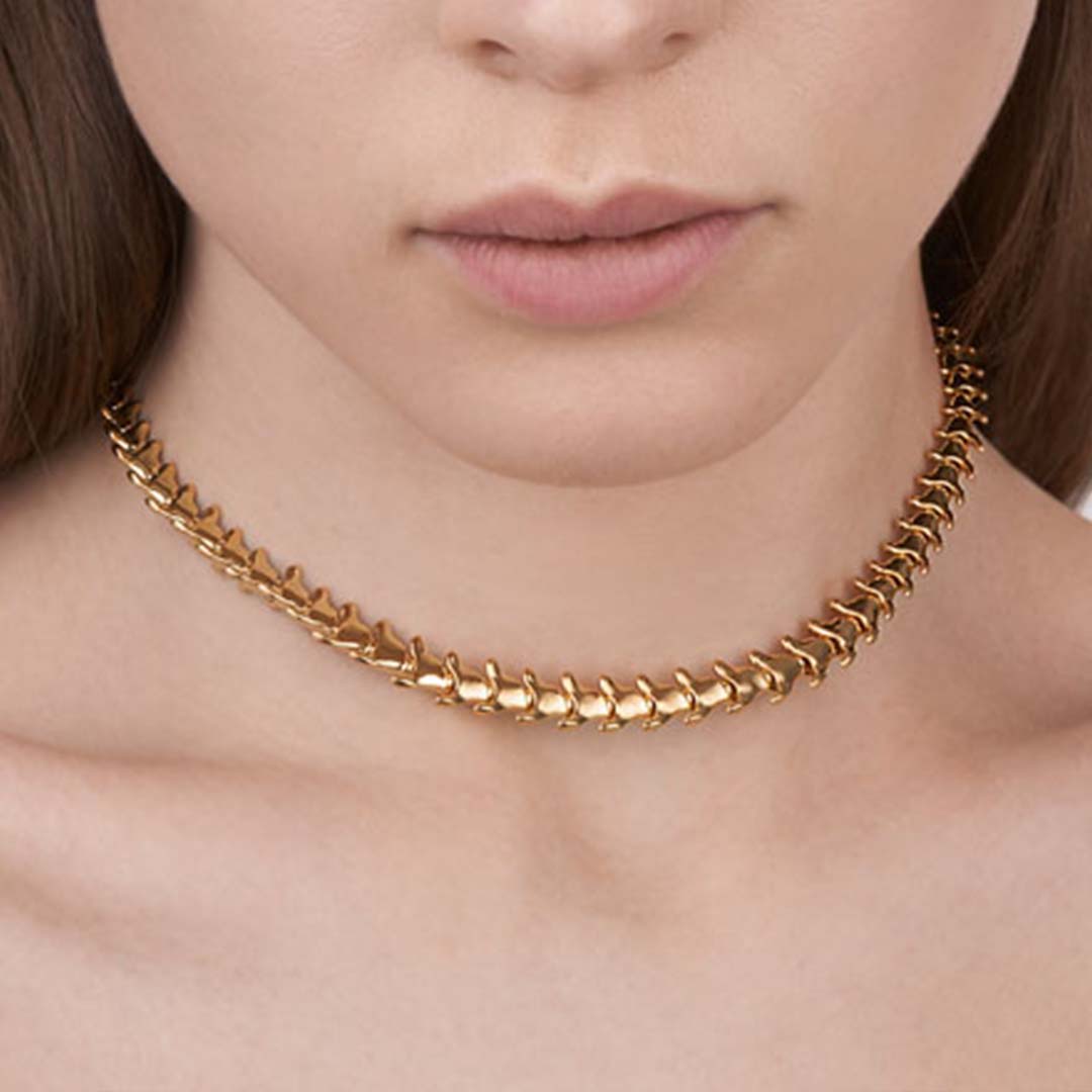 Shaun Leane Serpent's Trace Choker - Yellow Gold Vermeil