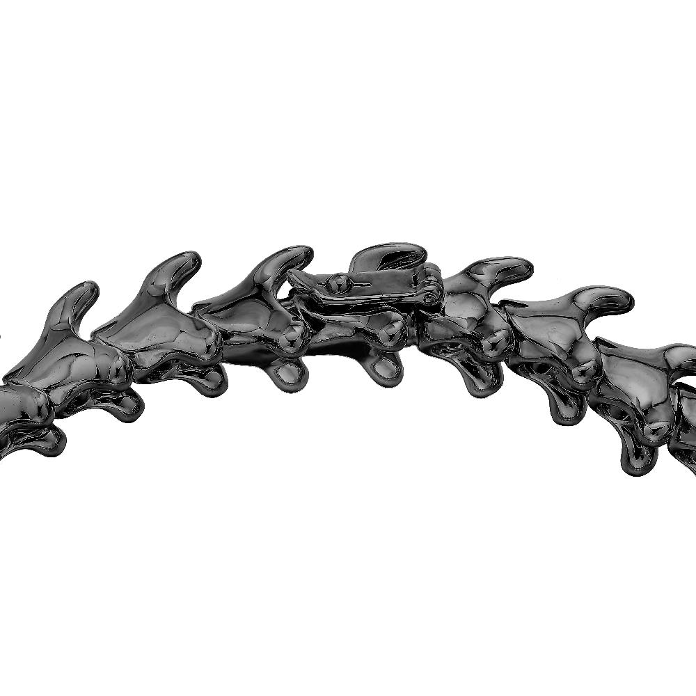 Shaun Leane Serpent's Trace Slim Bracelet - Silver Black Rhodium