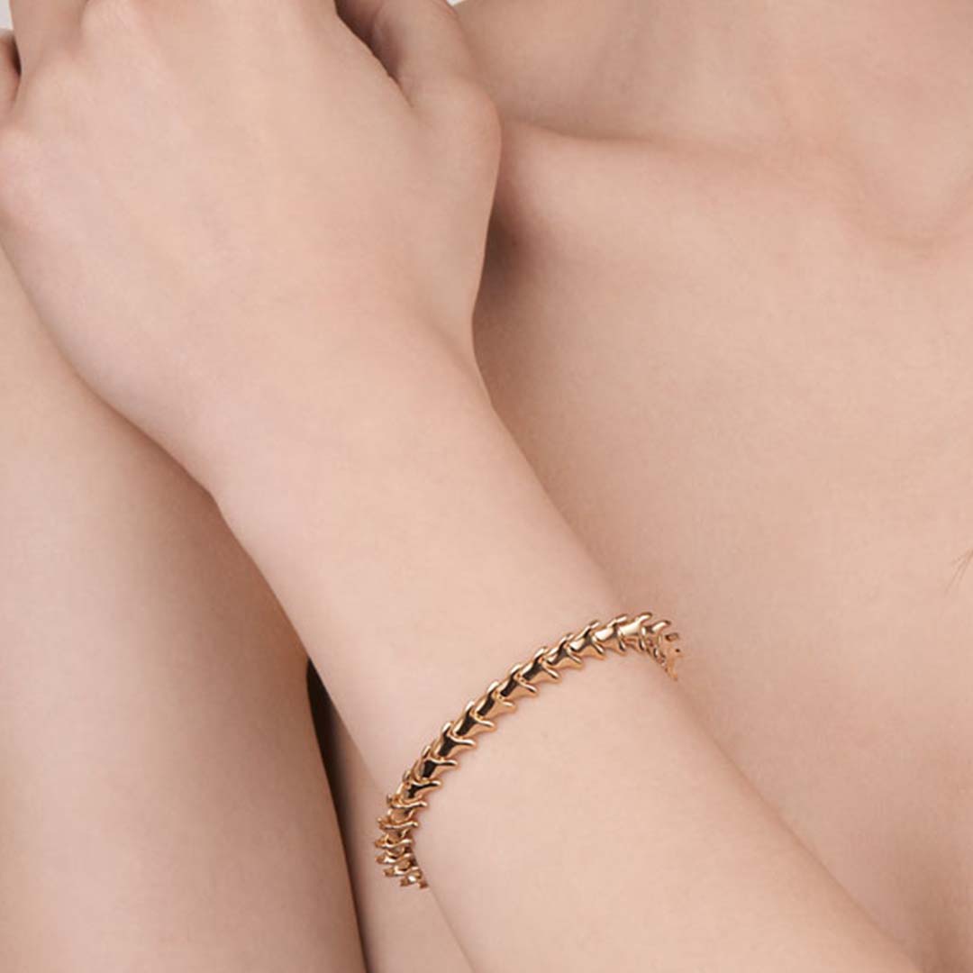 Shaun Leane Serpent's Trace Slim Bracelet - Yellow Gold Vermeil