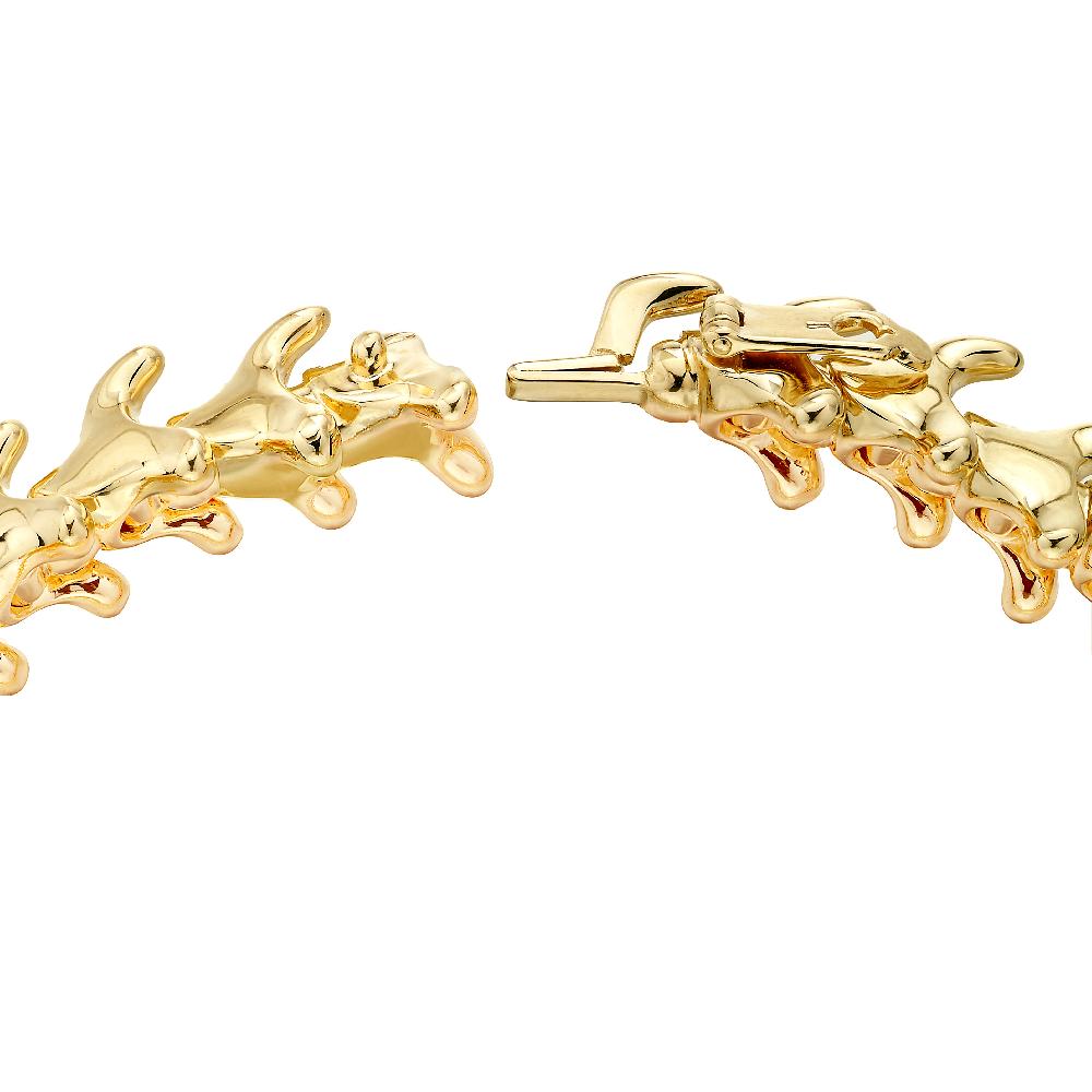 Shaun Leane Serpent's Trace Slim Bracelet - Yellow Gold Vermeil