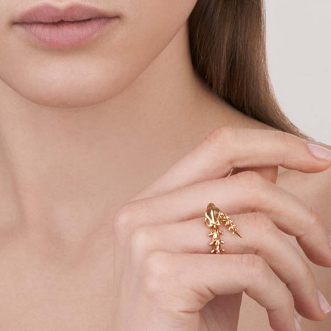 Shaun Leane Serpent's Trace Wrap Ring - Yellow Gold Vermeil