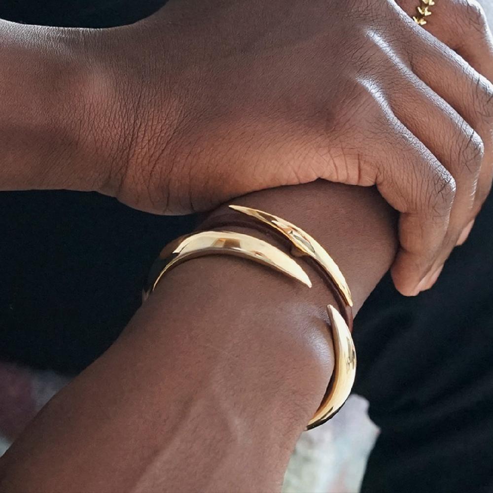 Shaun Leane Arc Bangle - Yellow Gold Vermeil