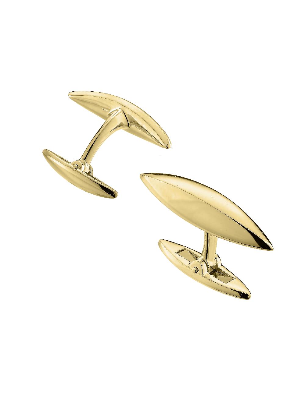 Shaun Leane Arc Cufflinks - Yellow Gold Vermeil