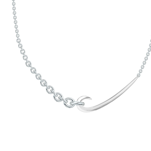 shaun leane Hook Chain Choker Pendant - Silver