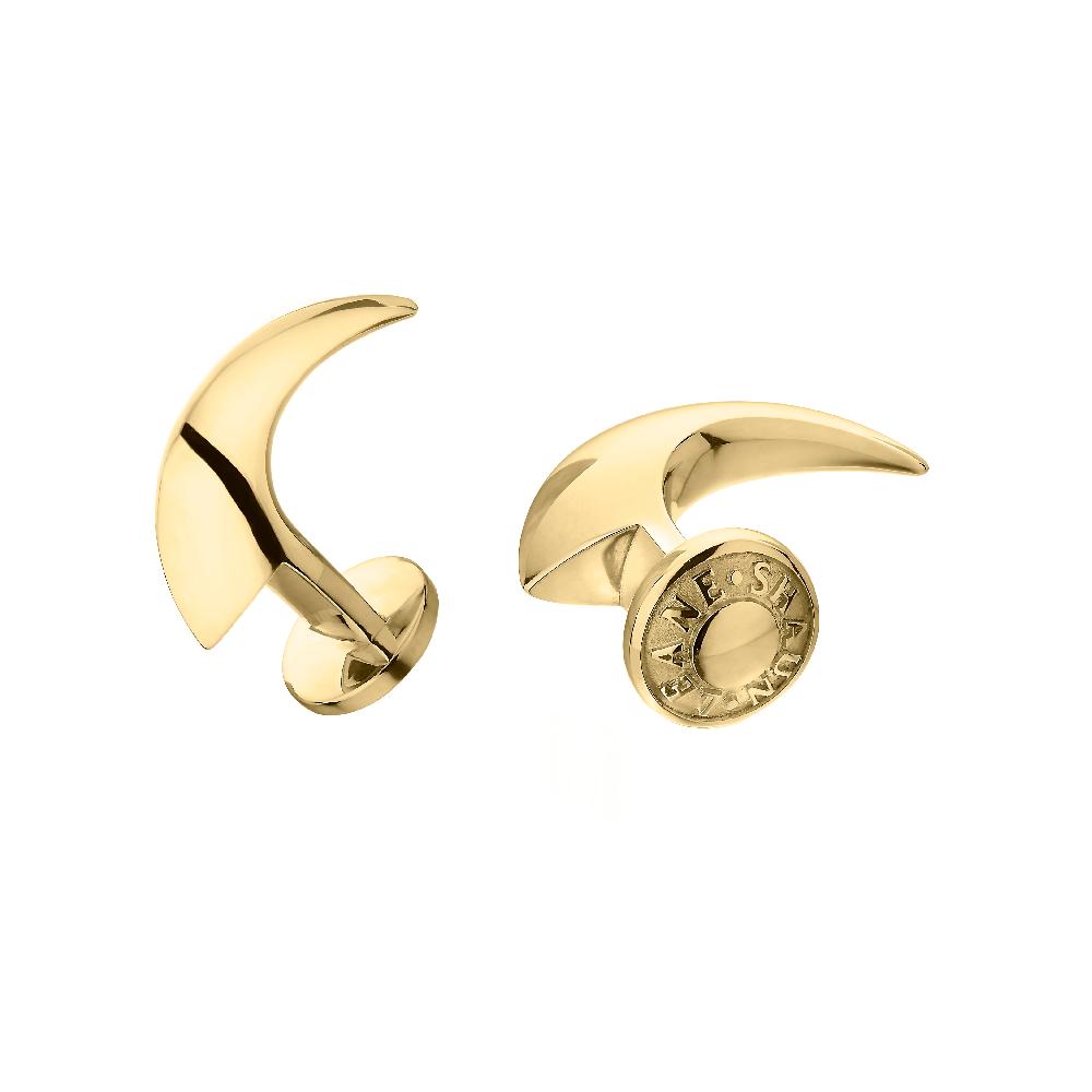 Shaun Leane Hook Cufflinks - Yellow Gold Vermeil