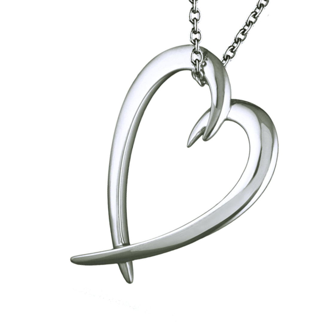 Shaun Leane Hook Heart Pendant - Silver
