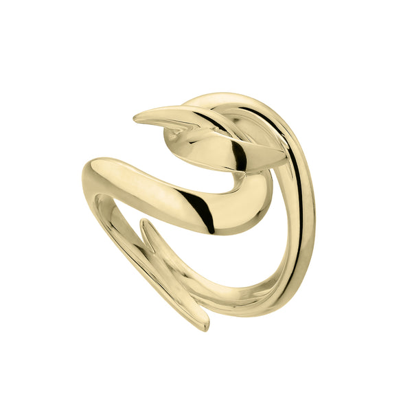 shaun leane Hook Ring - Yellow Gold Vermeil