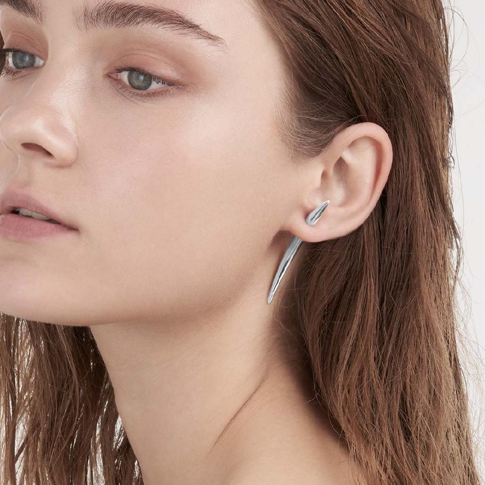 Shaun Leane Quill Earrings - Silver