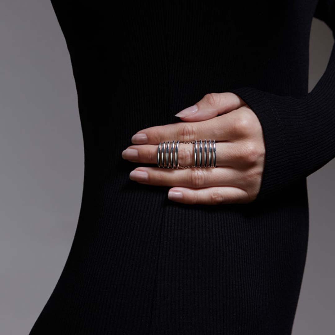 Shaun Leane Quill Long Ring - Silver