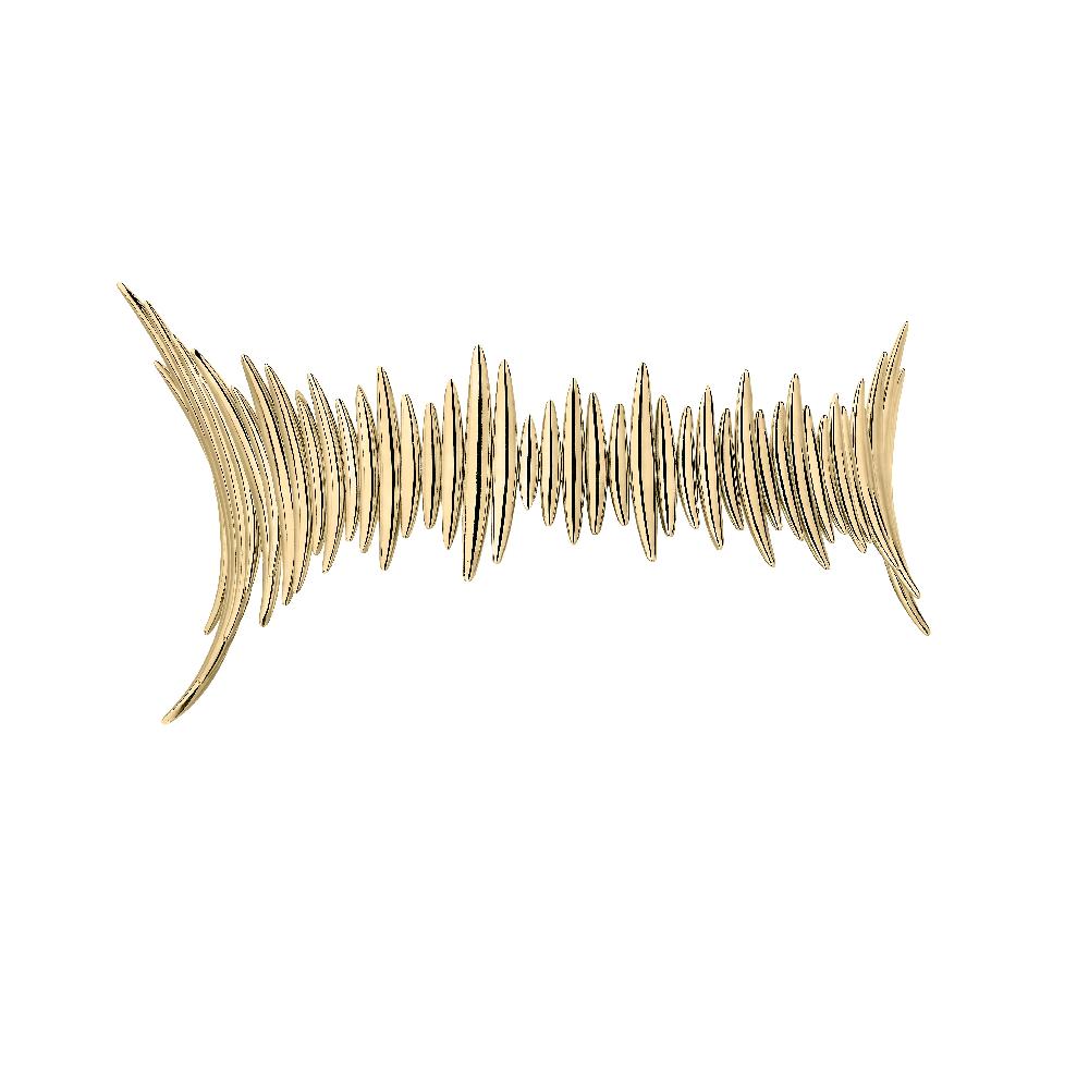 Shaun Leane Quill Multi Choker - Yellow Gold Vermeil