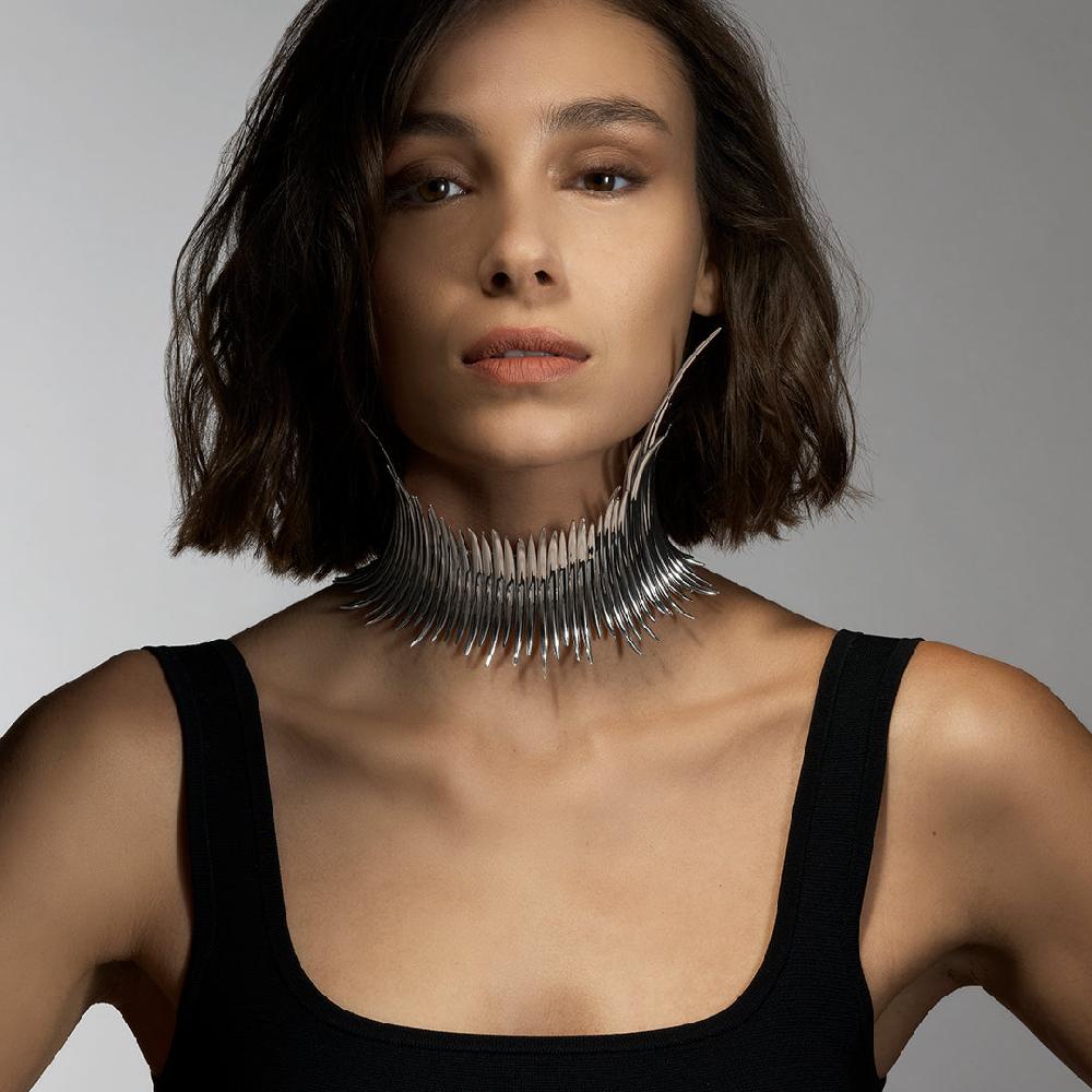 Shaun Leane Quill Statement Choker - Silver