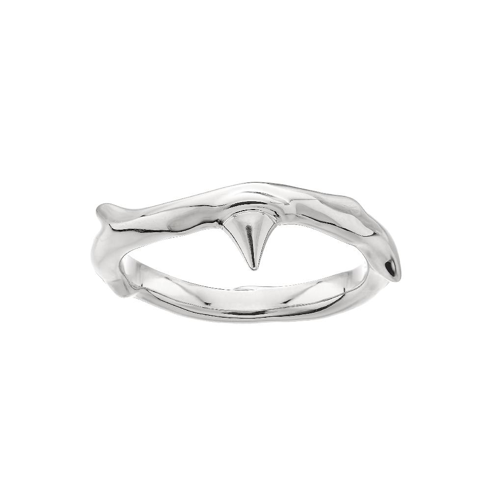 Shaun Leane Rose Thorn Band Ring - Silver