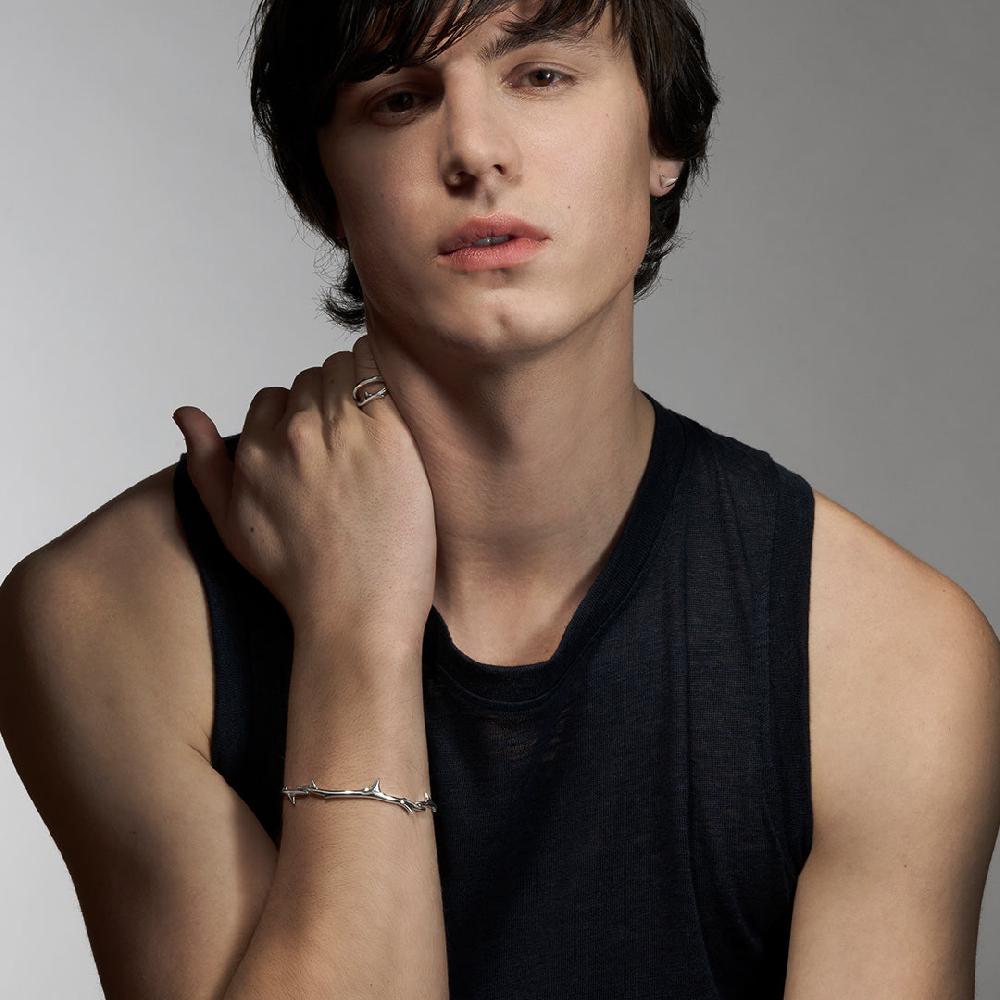 Shaun Leane Rose Thorn Bangle - Silver