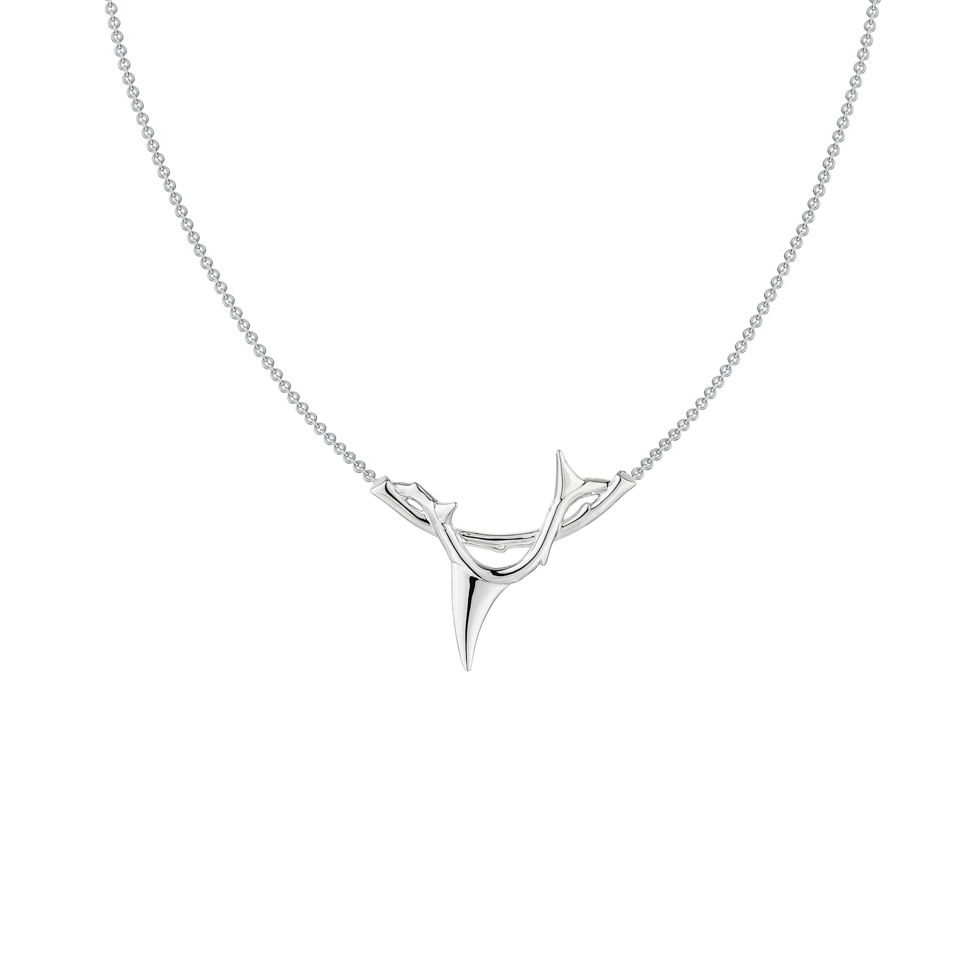 Shaun Leane Rose Thorn Branch Pendant - Silver