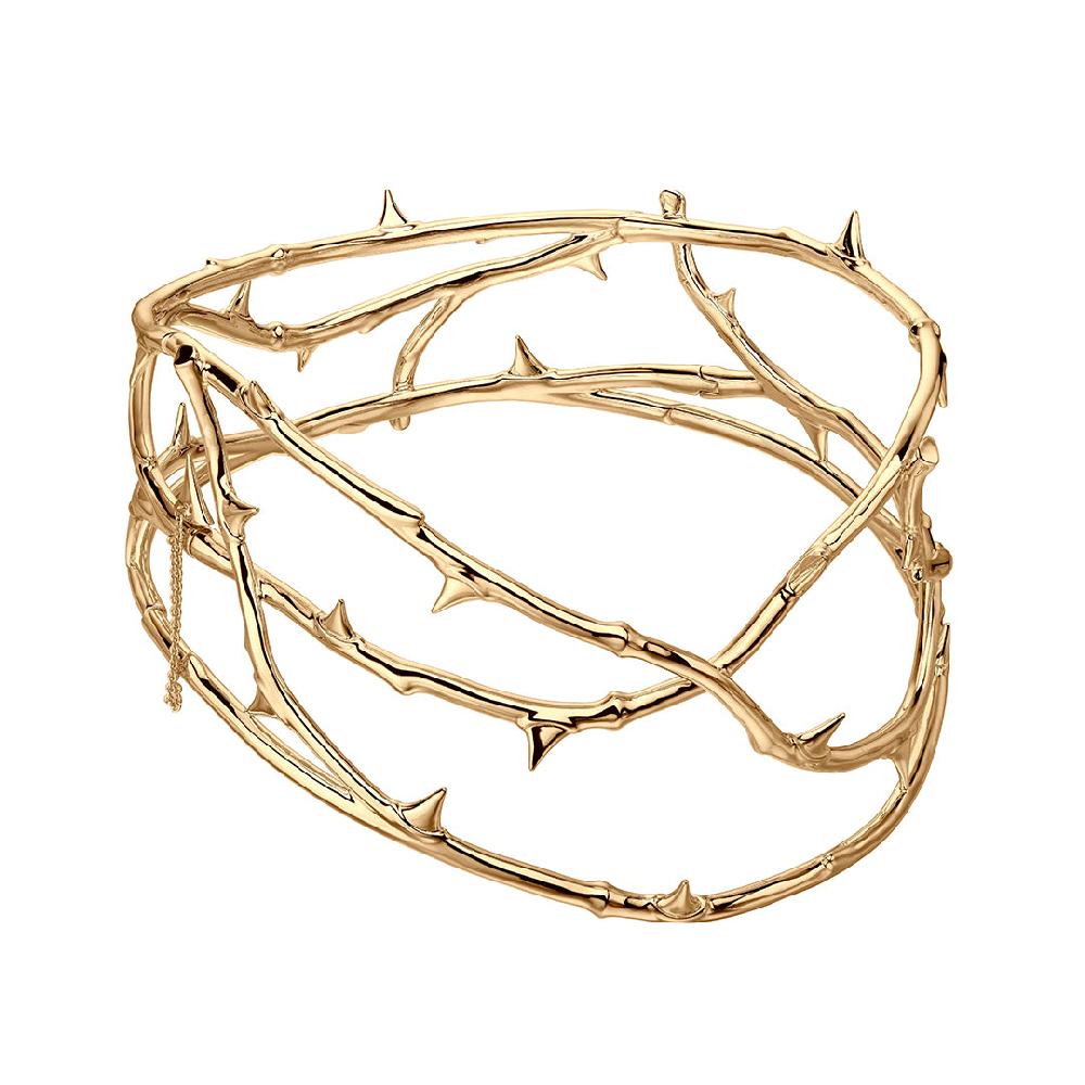 Shaun Leane Rose Thorn Choker - Yellow Gold Vermeil