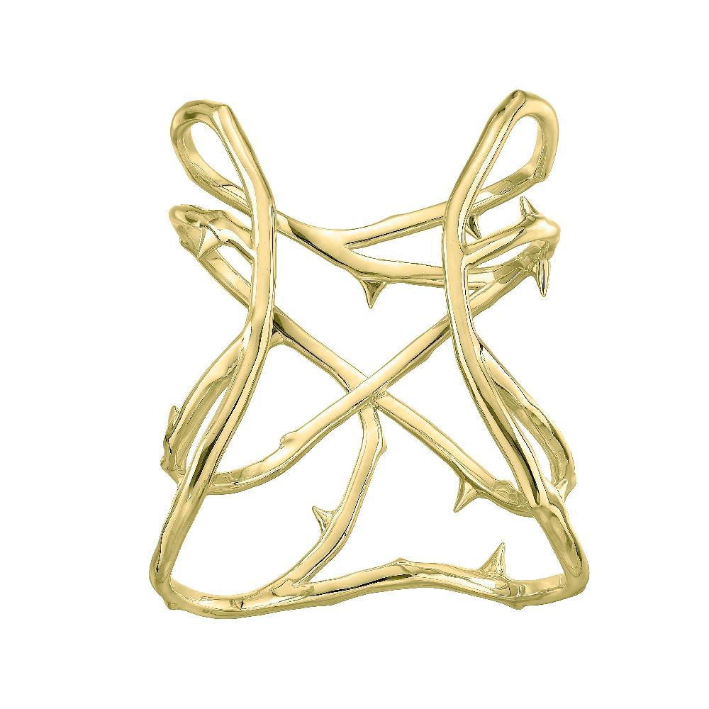 Shaun Leane Rose Thorn Cuff - Yellow Gold Vermeil