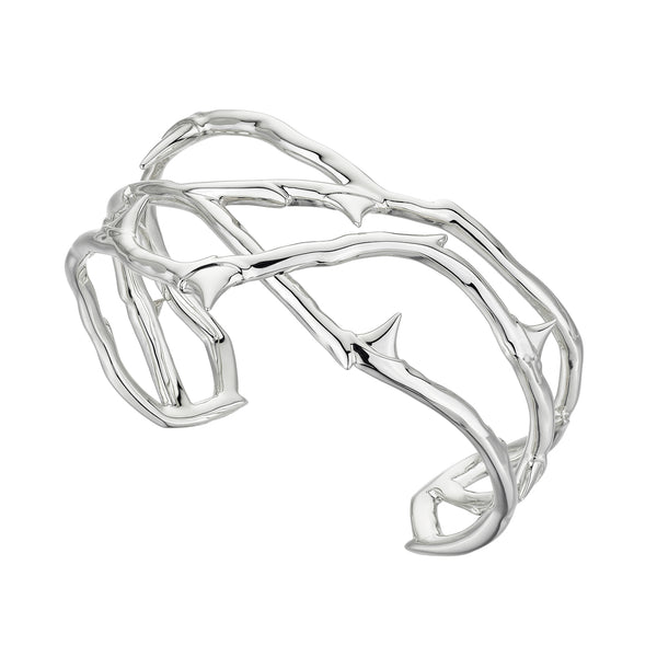 shaun leane Rose Thorn Small Cuff - Silver