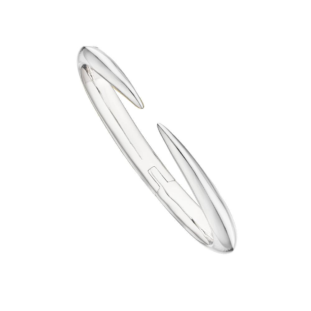 Shaun Leane Sabre Deco Cuff Bangle - Silver