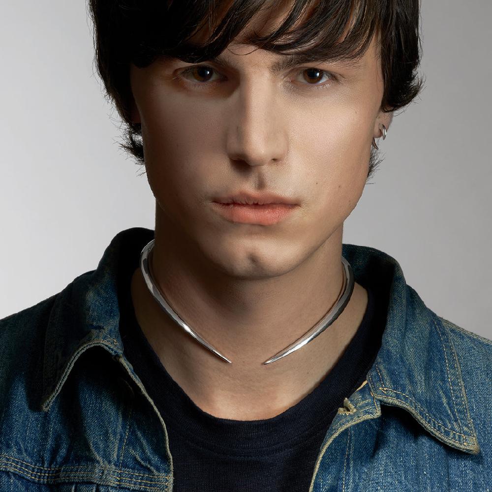 Shaun Leane Sabre Deco Torque - Silver