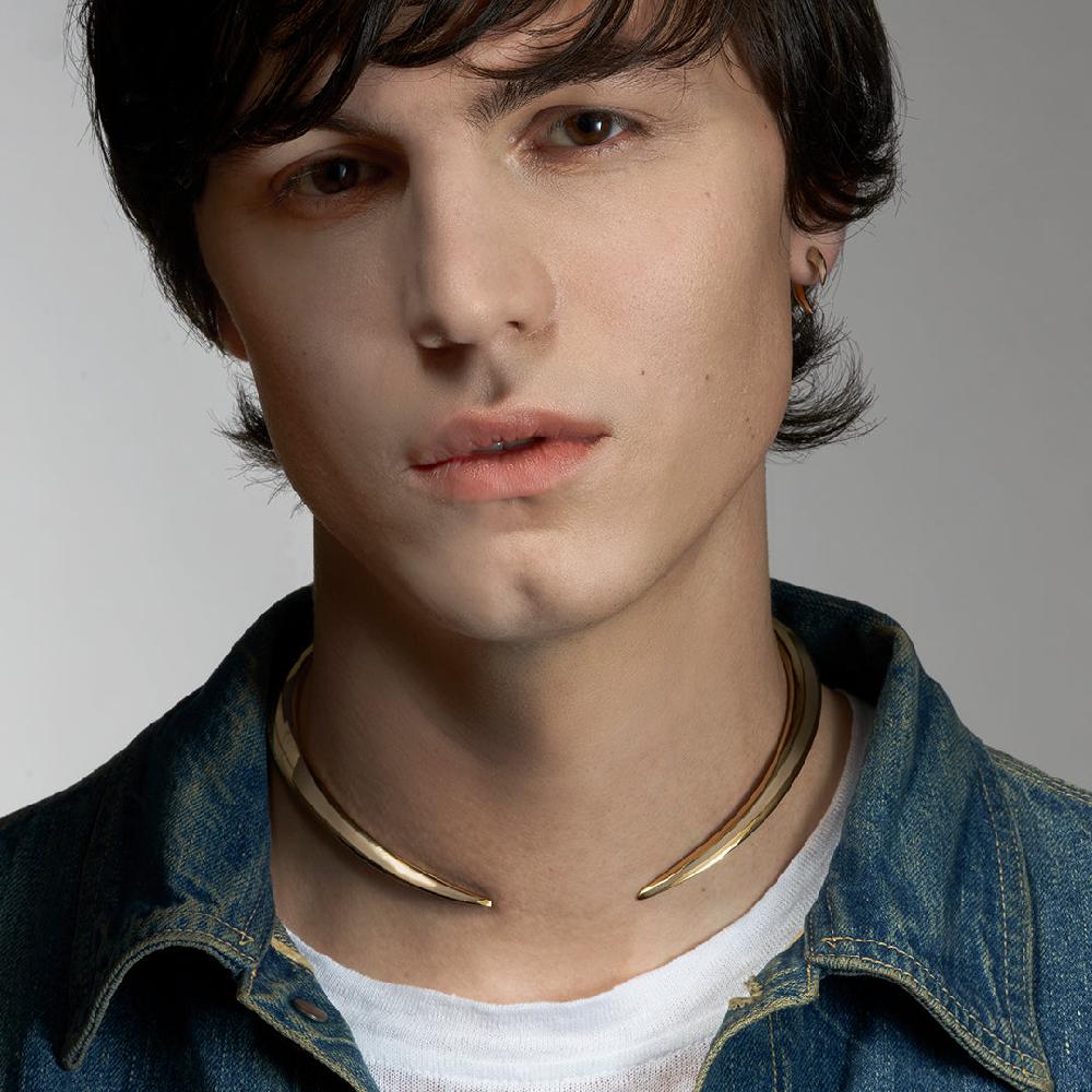 Shaun Leane Sabre Deco Torque - Yellow Gold Vermeil