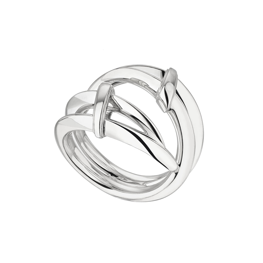 Shaun Leane Sabre Deco Twist Ring - Silver