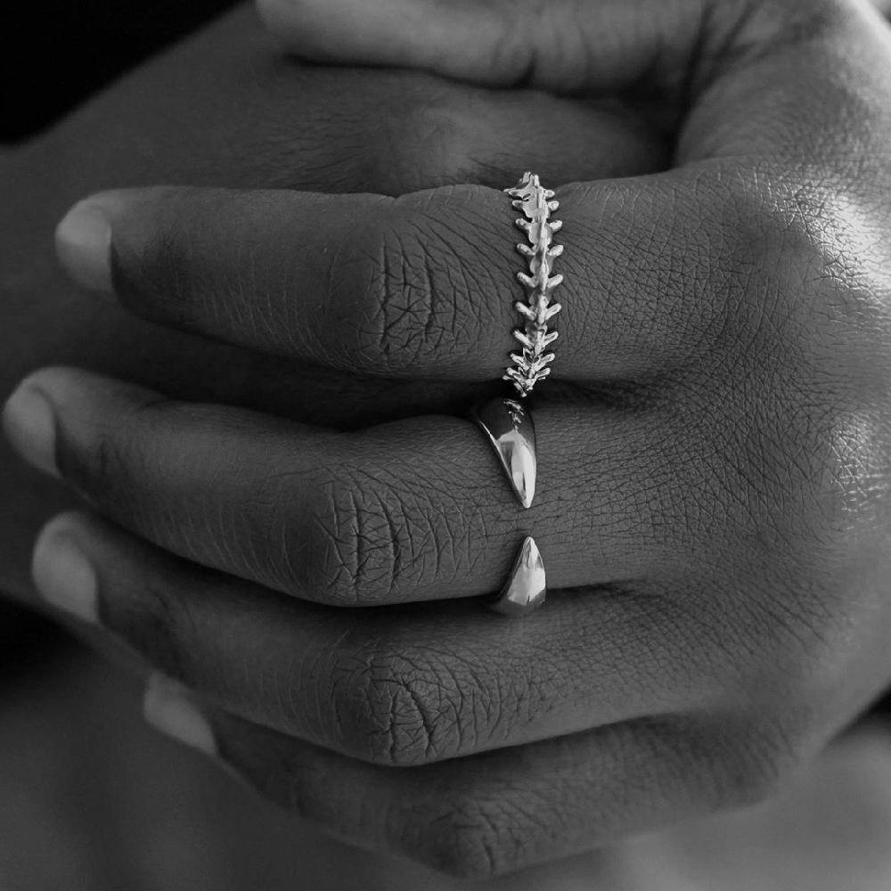 Shaun Leane Serpent's Trace Band Ring - Silver