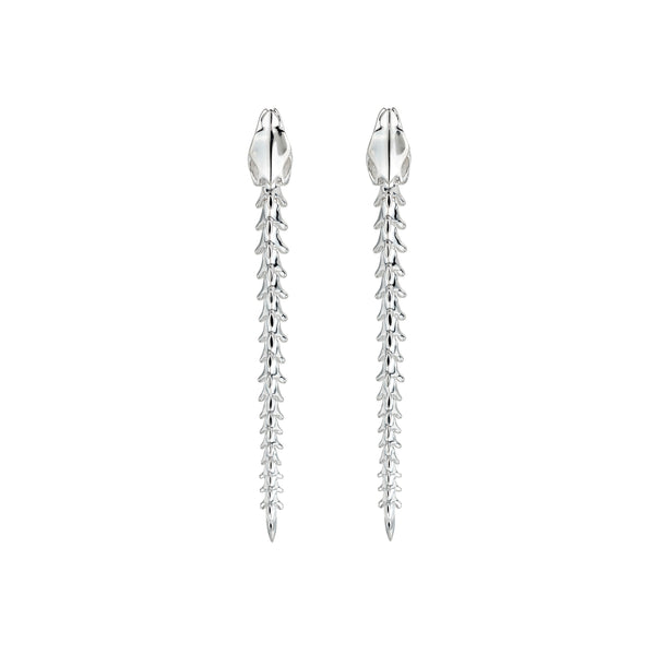 shaun leane Serpent's Trace Drop Earrings - Silver