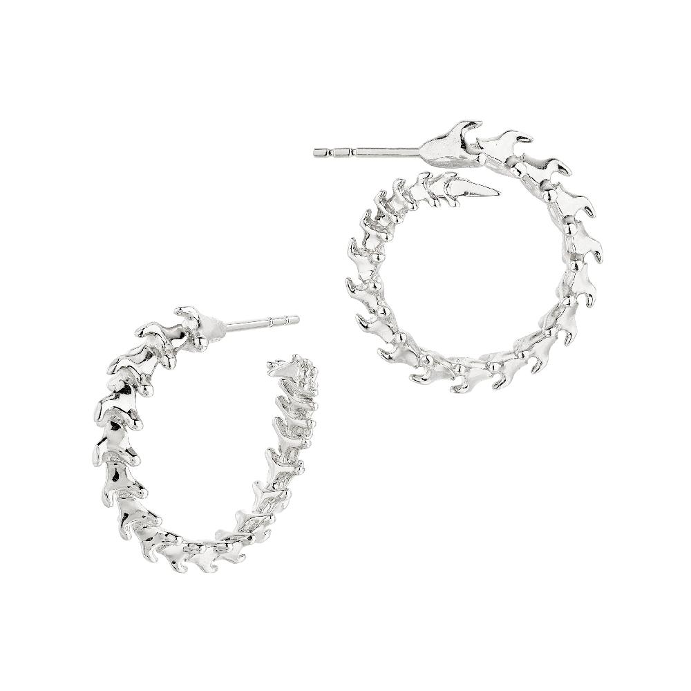 Shaun Leane Serpent's Trace Hoop Earrings - Silver