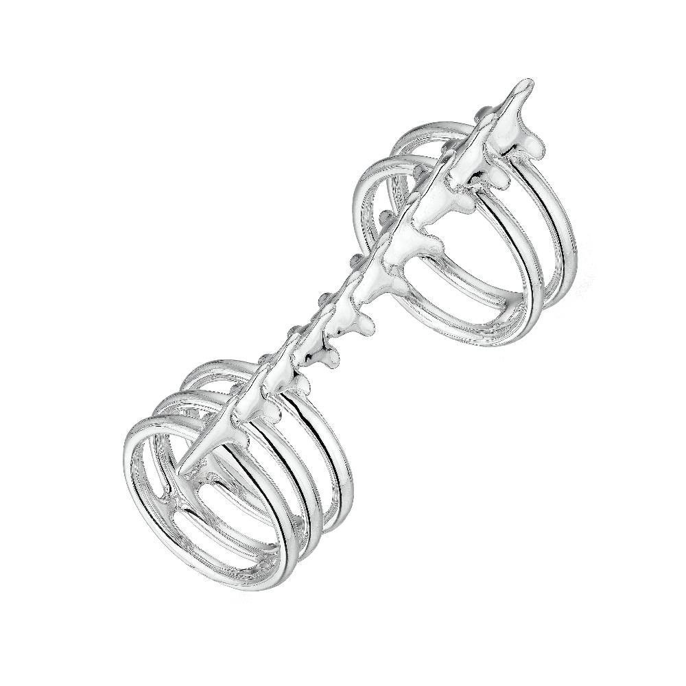 Shaun Leane Serpent's Trace Long Ring - Silver
