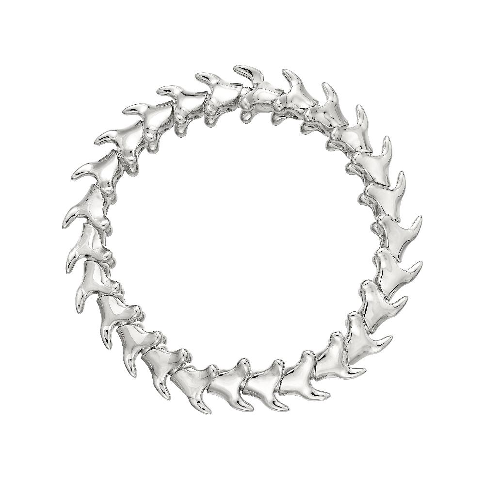 Shaun Leane Serpent's Trace Wide Bracelet - Silver