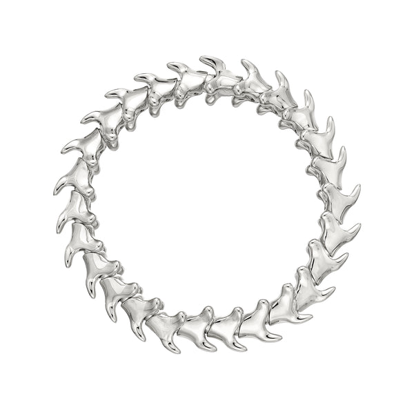 shaun leane Serpent's Trace Wide Bracelet - Silver