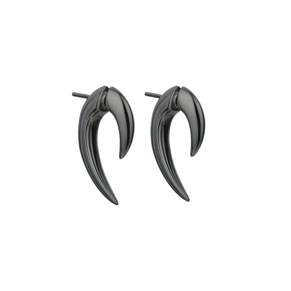 shaun leane Talon Earrings - Silver Black Rhodium